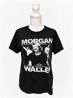 Morgan Wallen Black Graphic Concert T-Shirt Unisex Small Country Music